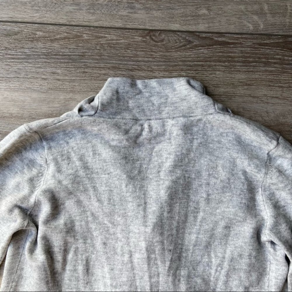 Line Ruched Front Ruffles Cash Cardigan - Picture 11 of 14